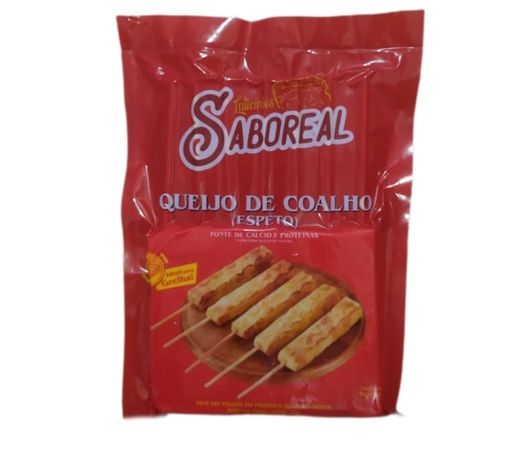 QUEIJO DE COALHO NO ESPETO SABOR REAL