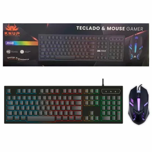 KIT TECLADO E MOUSE GAMER KUNP KP-TE115
