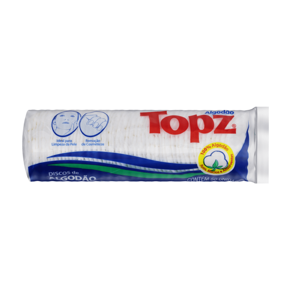ALGODAO TOPZ 'DISCO' C/50UN