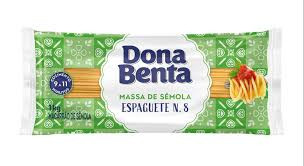 MASSA ESPAGUETE DONA BENTA