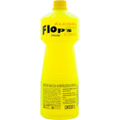 ALCOOL FLOPS CITRONELA 1L