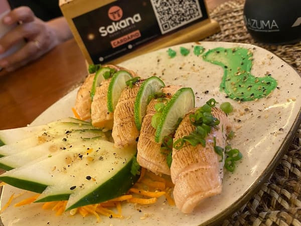 Sushi Niguiri de Salmão(10 peças)