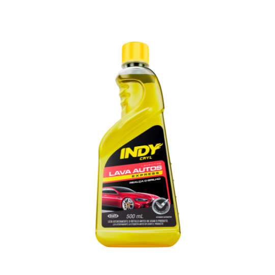 INDY LAVA AUTOS 500ML SHAMPOO AUTOMOTIVO