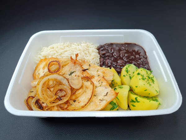 Frango Acebolado - Marmita