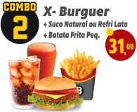COMBO 2 - BRUTUS X - BURGUER