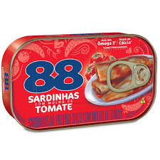 SARDINHA TOMATE 125 GR - 88