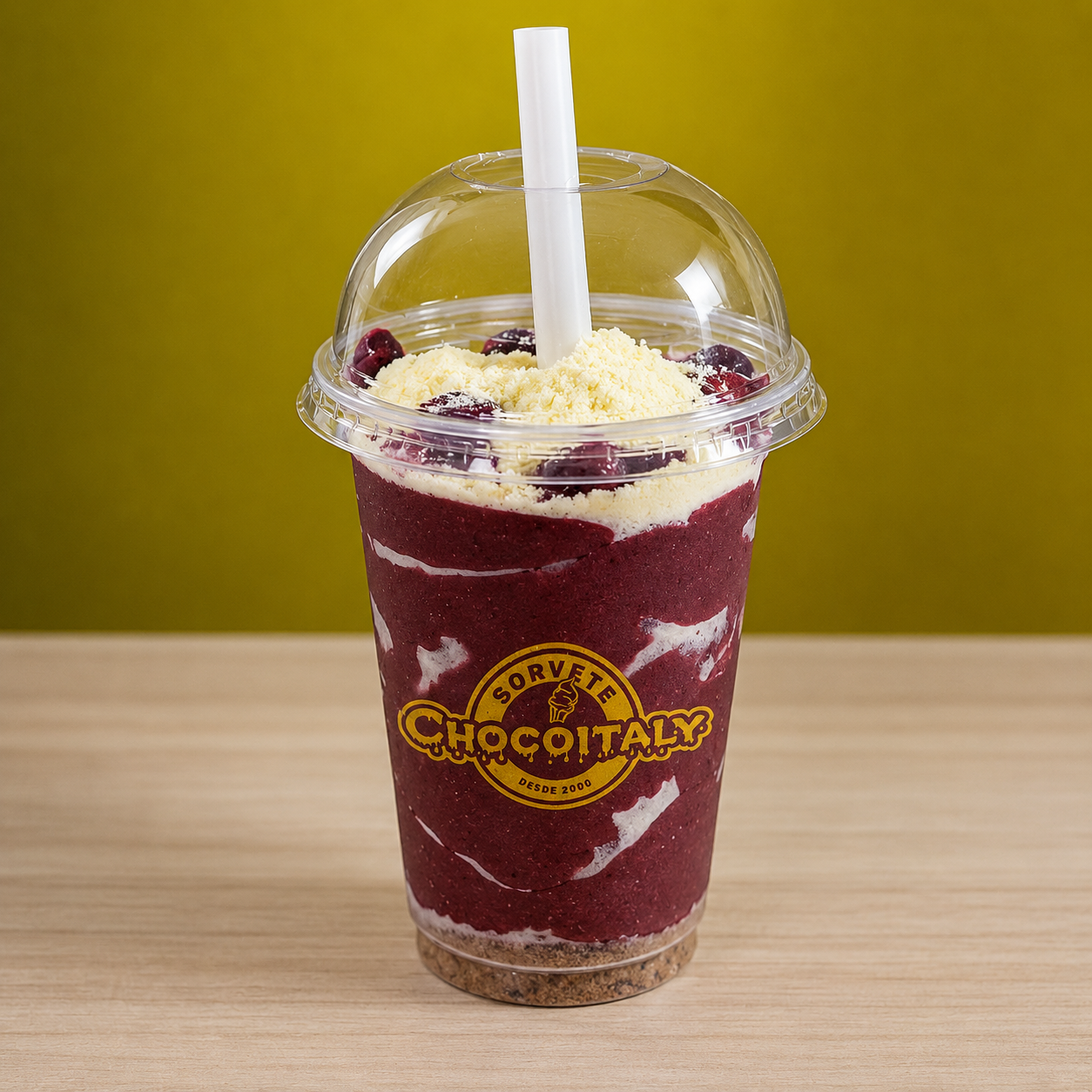 MILK SHAKE DE ACAI