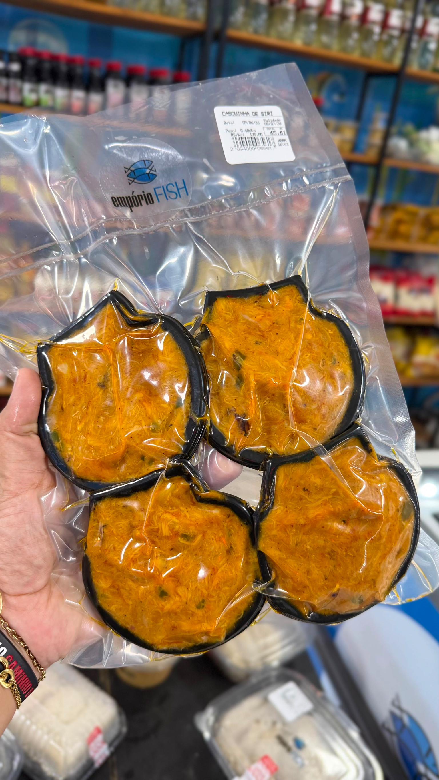 Casquinha de siri (120g)