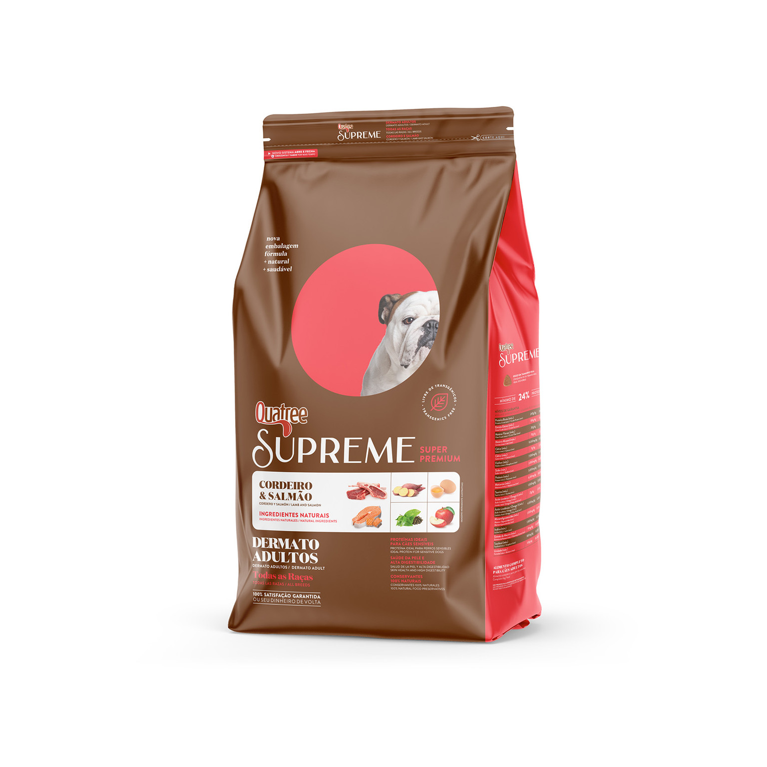 QUATREE SUPREME ADULTOS DERMATO 15KG