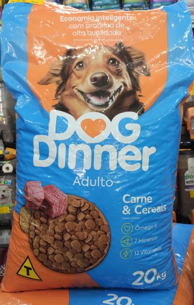 Dog Dinner Adulto Todas as Raças 7Kg