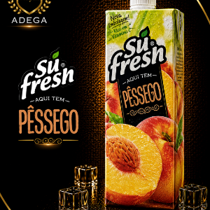 SUCO SUFRESH 1L PESSEGO