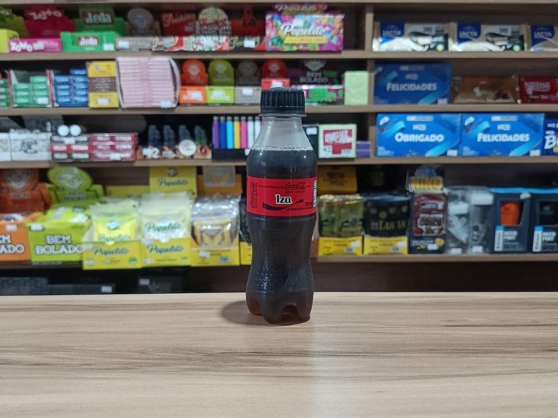 REFRIGERANTE COCA COLA ZERO 200ML