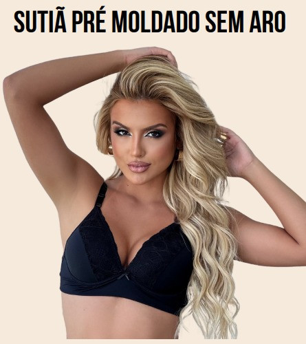 SUTIÃ PRÉ MOLDADO GG