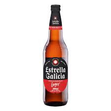 Cerveja Estrella Galicia Garrafa - 600 ML