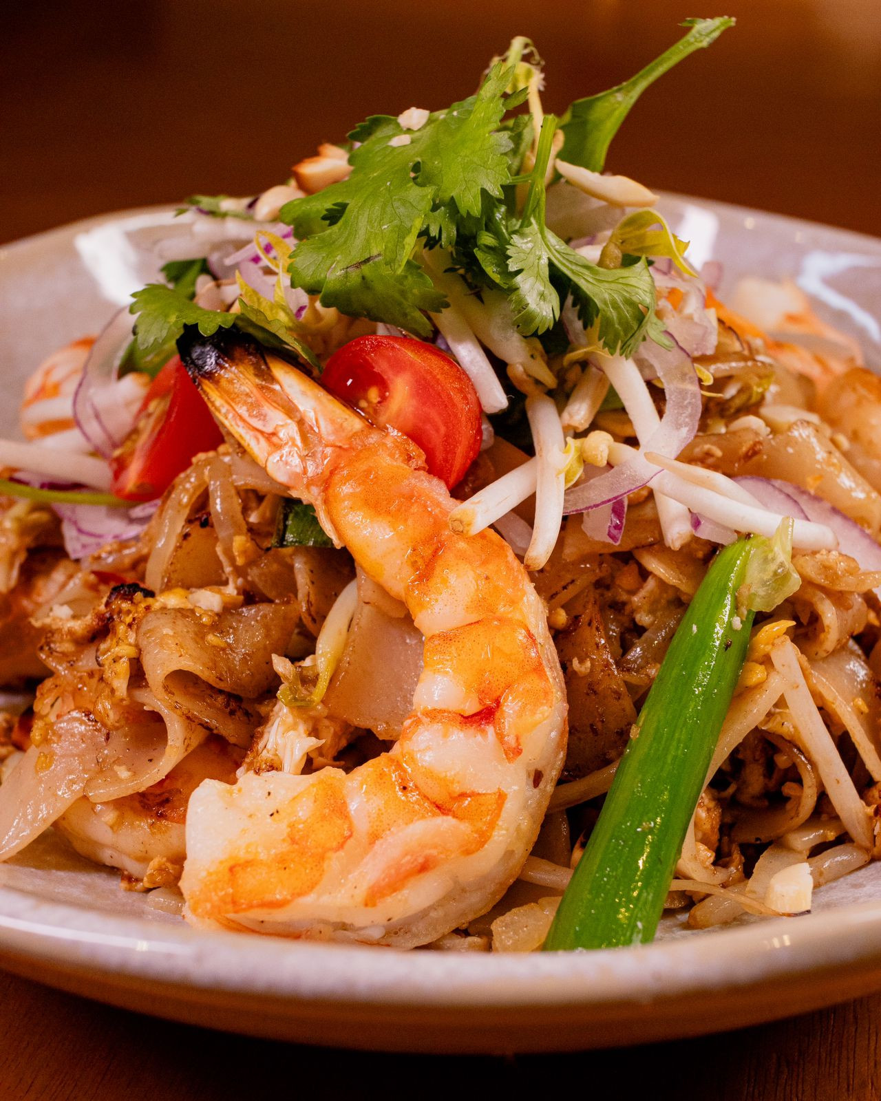 Pad thai Camarao