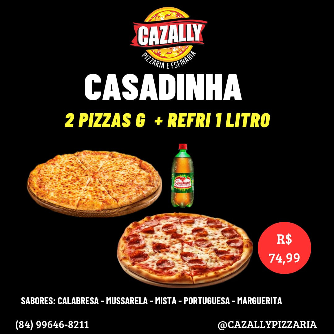 Casadinha + Refri 1L