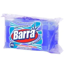 Sabao em Pedra Glicerinado Azul (Barra) 200g