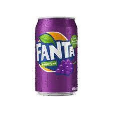 Lata Fanta Uva 