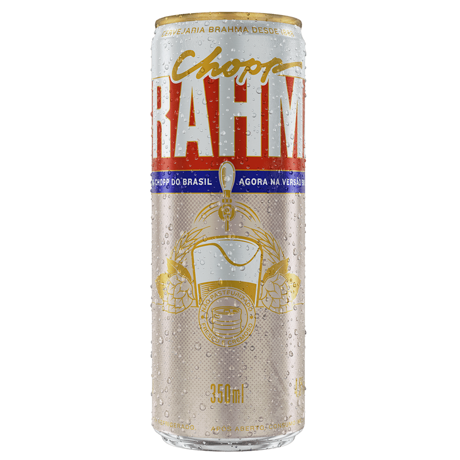  CHOPP  BRAHMA LATA 350ML