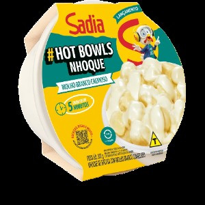 HOT BOWLS NHOQUE MOLHO BRANCO CREMOSO SADIA 300G