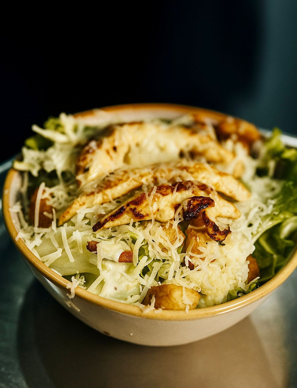 Salada Caesar de Frango