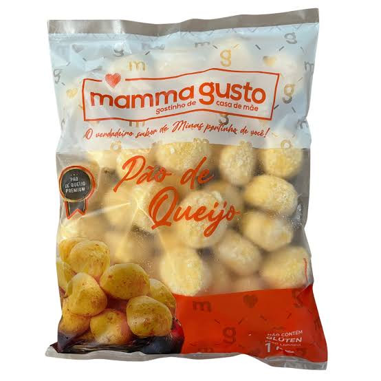 PAO QUEIJO MAMMA GUSTO PREMIUM 1KG