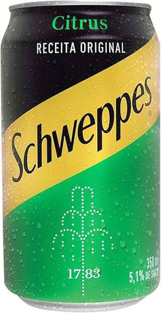 REFRIGERANTE SCHWEPPES CITRUS ORIGINAL LT 350ML