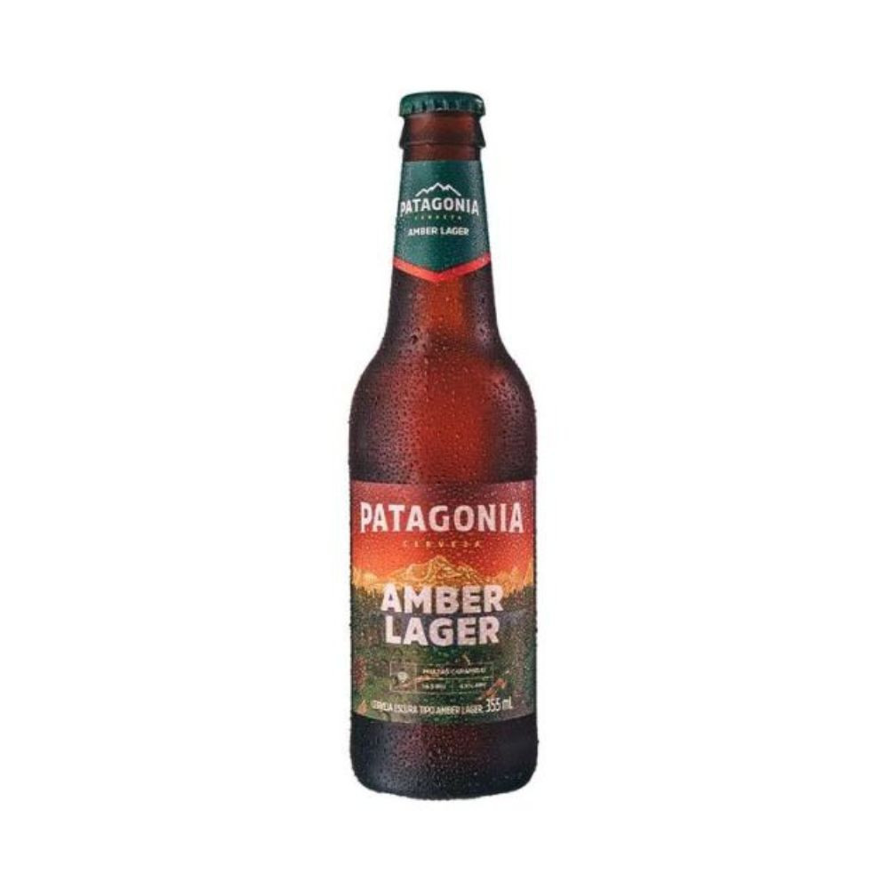 Cerveja patagonia Amber Lager long neck