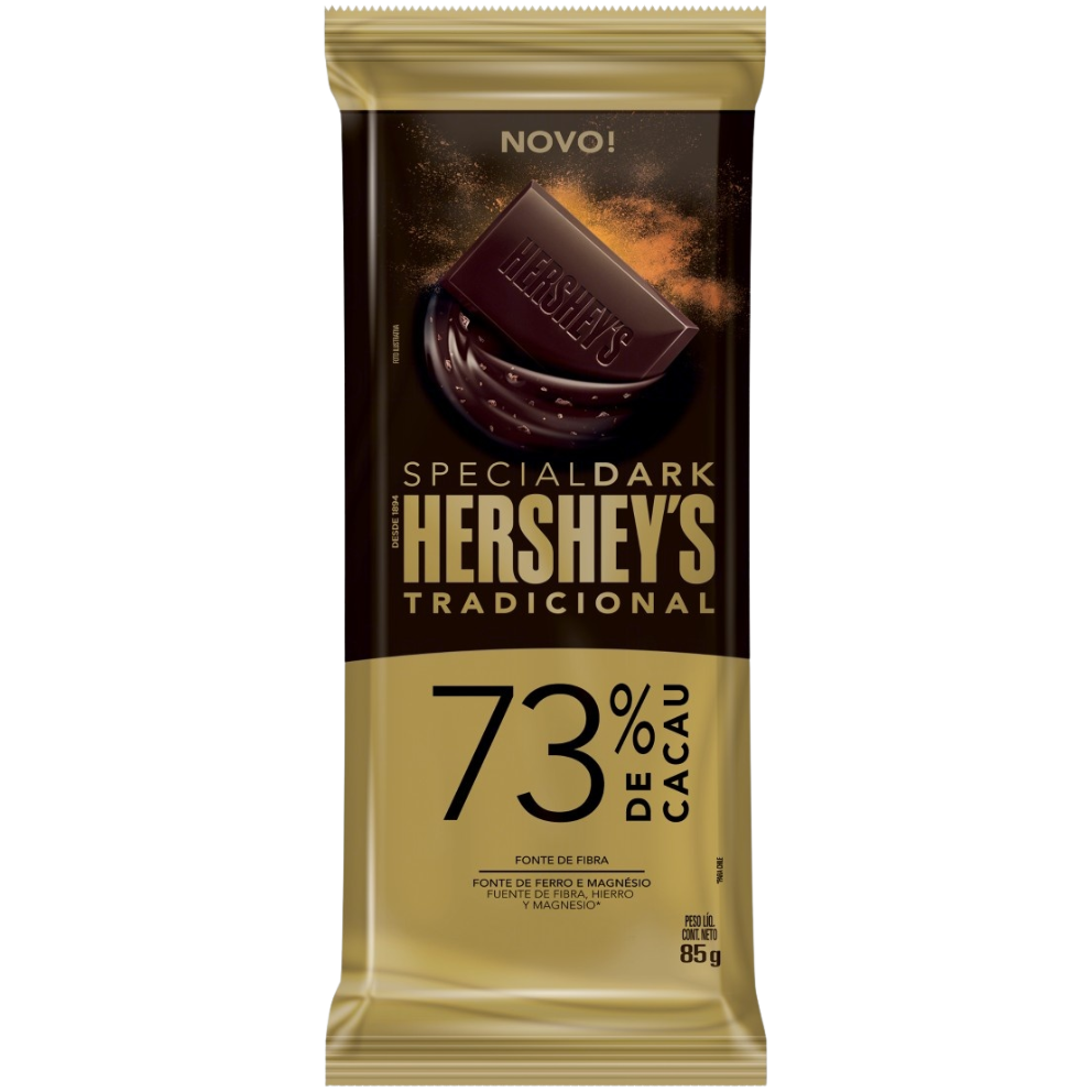 CHOCOLATE TABLETE HERSHEYS CACAU 73% 85G¬