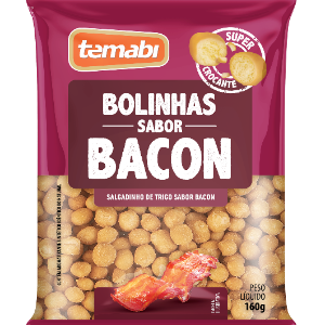 BOLINHAS SABOR BACON TEMABI 160 GR