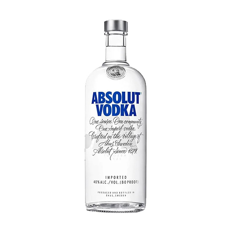 ABSOLUT SWEDISH VODKA