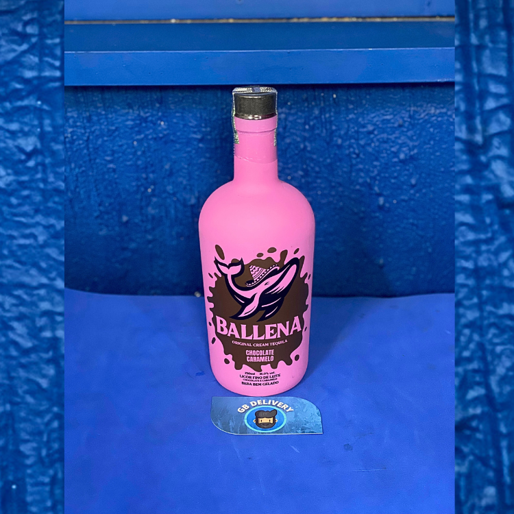 BALLENA CHOC/CARAMELO E TEQUILA 750ML