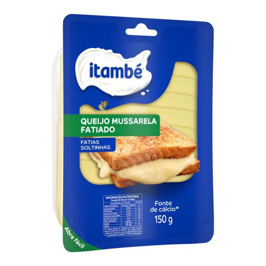 QUEIJO MUSSARELA FATIADO ITAMBE 150G