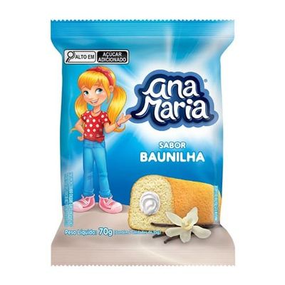 Bolinho Ana Maria Baunilha 70g