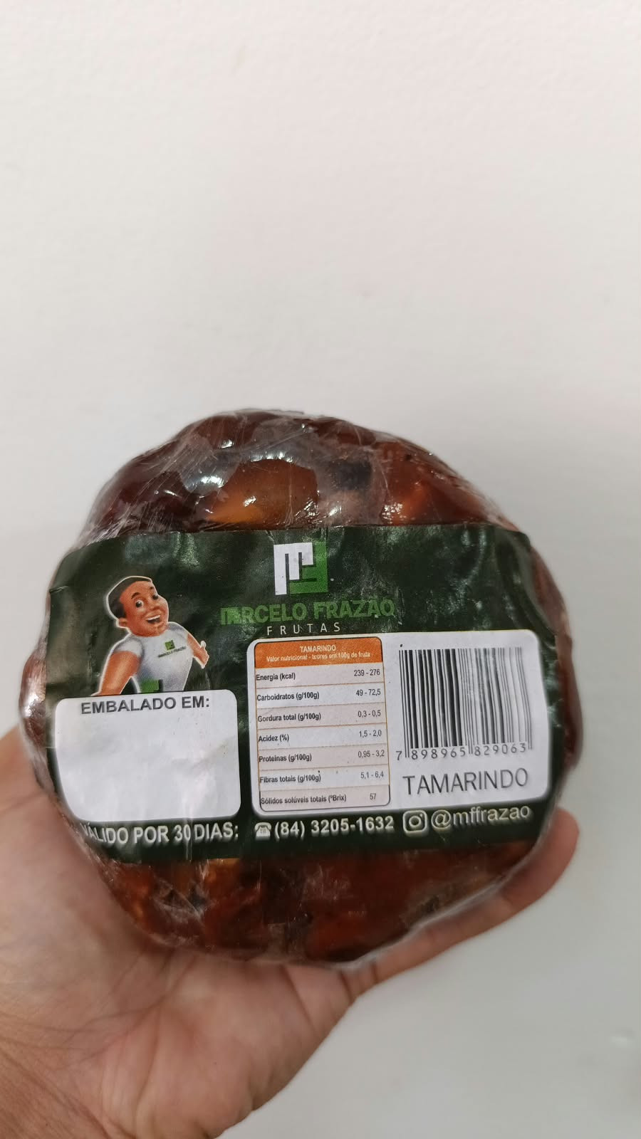 TAMARINDO EM PASTA 500gm 