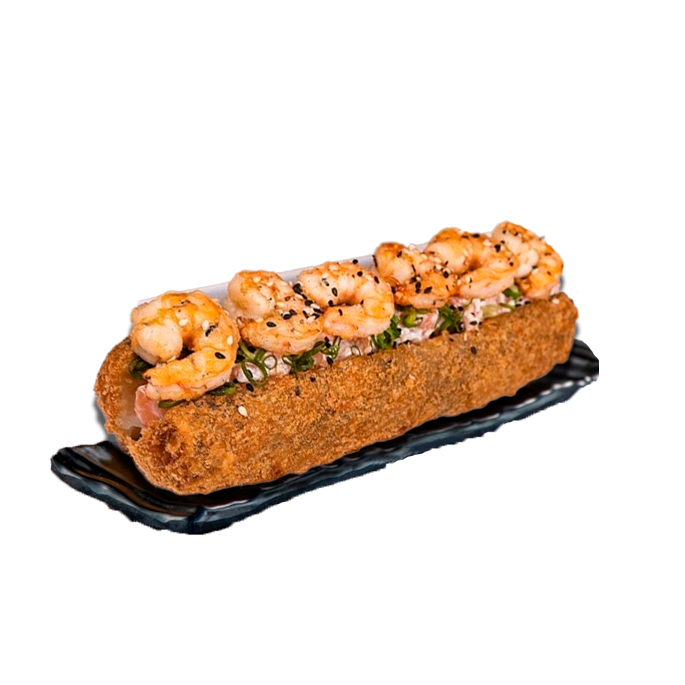 SUSHI DOG SALMAO E CAMARAO