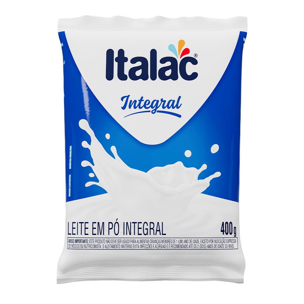 LEITE EM PÓ ITALAC INTEGRAL 400GR