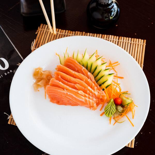 Sashimi salmão
