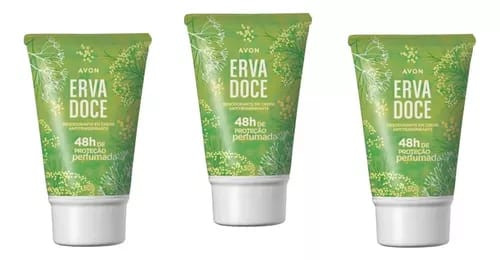 DESODORANTE EM CREME AVON(BISNAGA) 50G ERVA DOCE