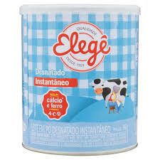 Leite em pó Elegê desn. 300g lata