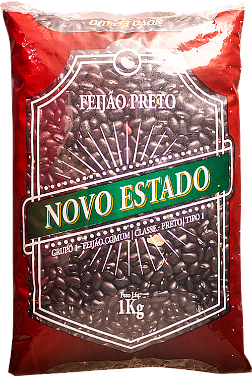 FEIJAO PRETO NOVO ESTADO 1KG