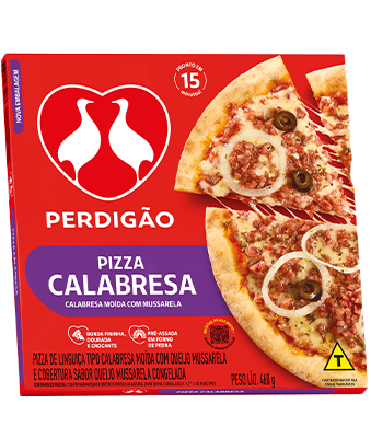 Pizza de Calabresa Moída 460G - Perdigão