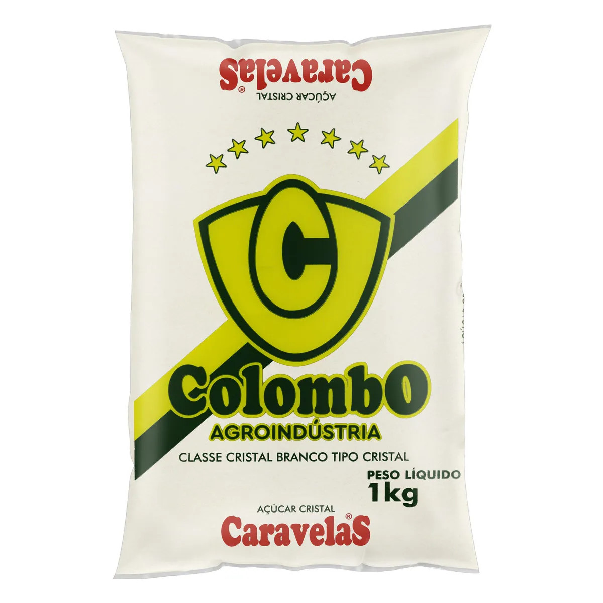 Acucar Cristal Colombo (Caravelas) 1Kg
