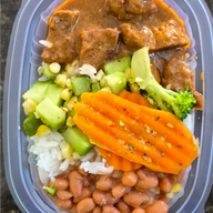 CARNE DE PANELA C/ ARROZ BRANCO 220 GRAMAS Congelado.