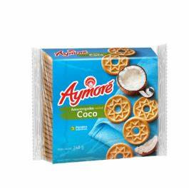 BISCOITO AMANTEIGADO COCO AYMORE 248G