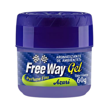 AROMATIZANTE FREE WAY GEL AZUL 60G 342