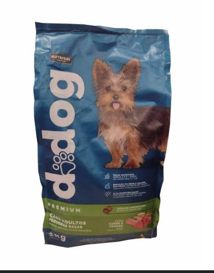 DoDog Adultos Pequenas e Mini 10Kg Sabor Carne 