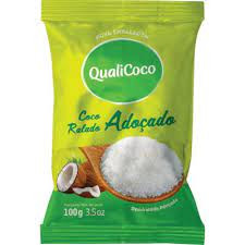 Coco ralado Qualicoco adoçado 100g