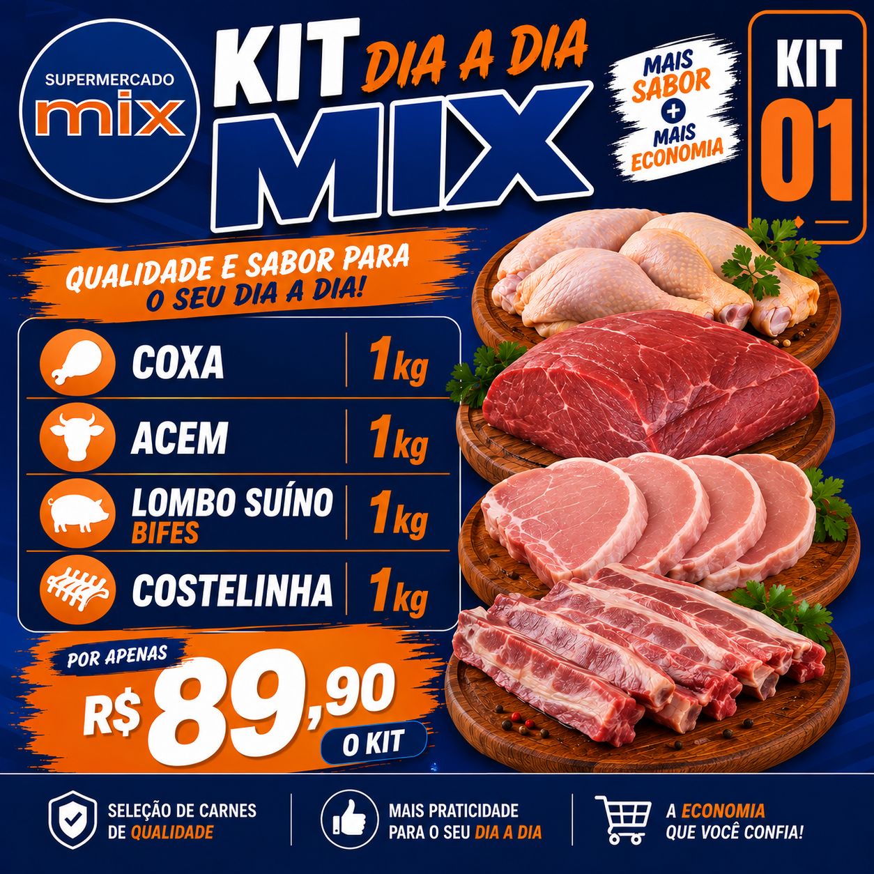 KIT 01 DIA A DIA