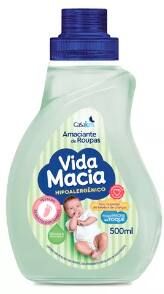 Amaciante de Roupas Glicerina Erva Doce Vida Macia 500ml